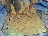 MuddyFeet Mixing mud